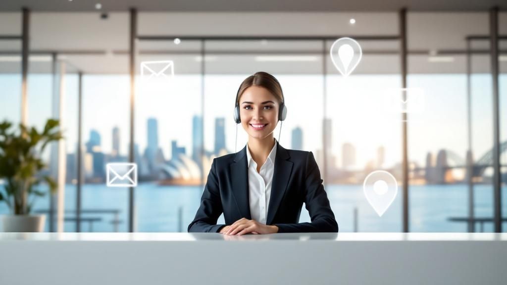 Virtual Office With Live Receptionist Your Australian Edge
