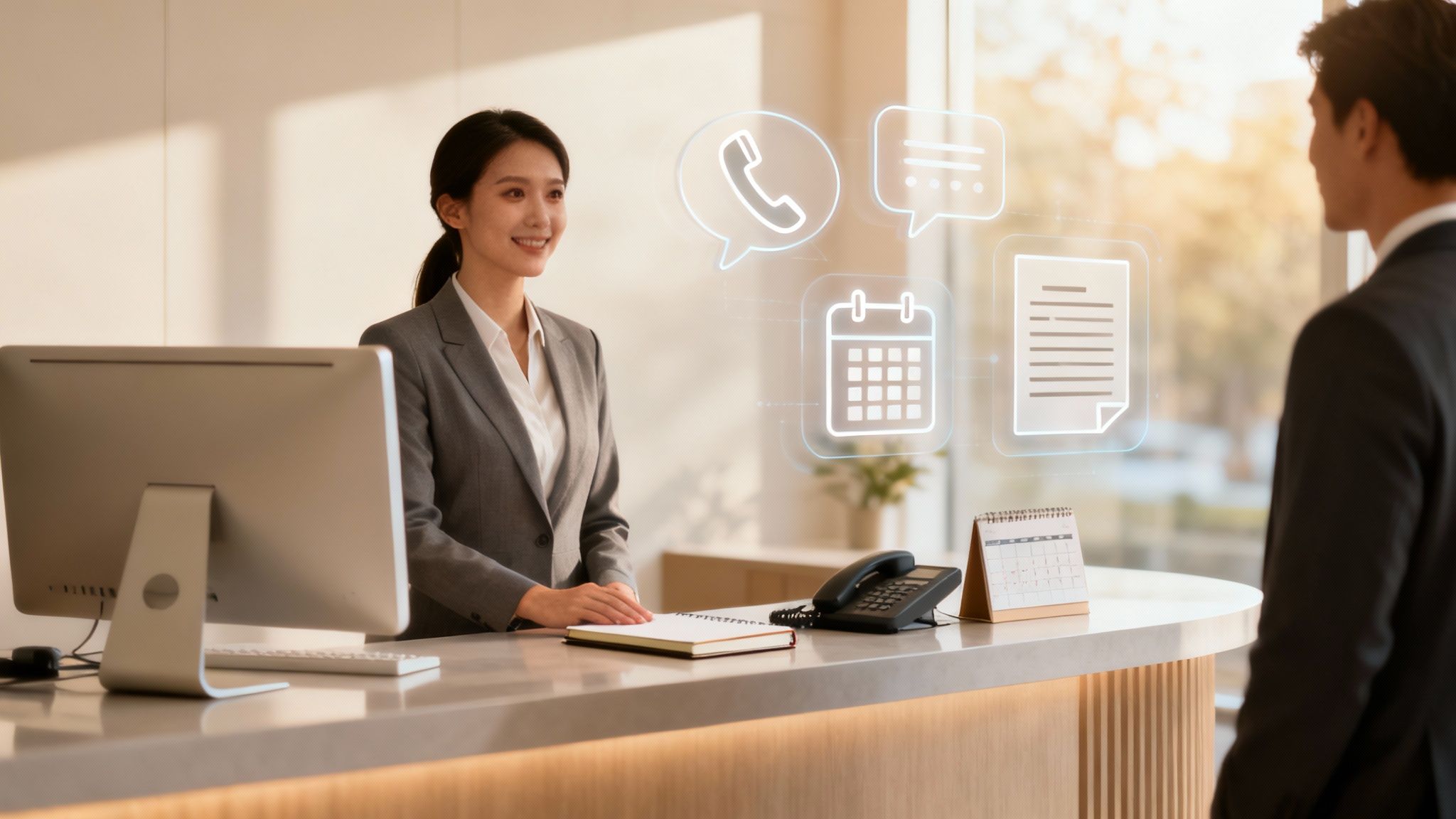 What is a receptionist? Duties, Skills, and Career Paths