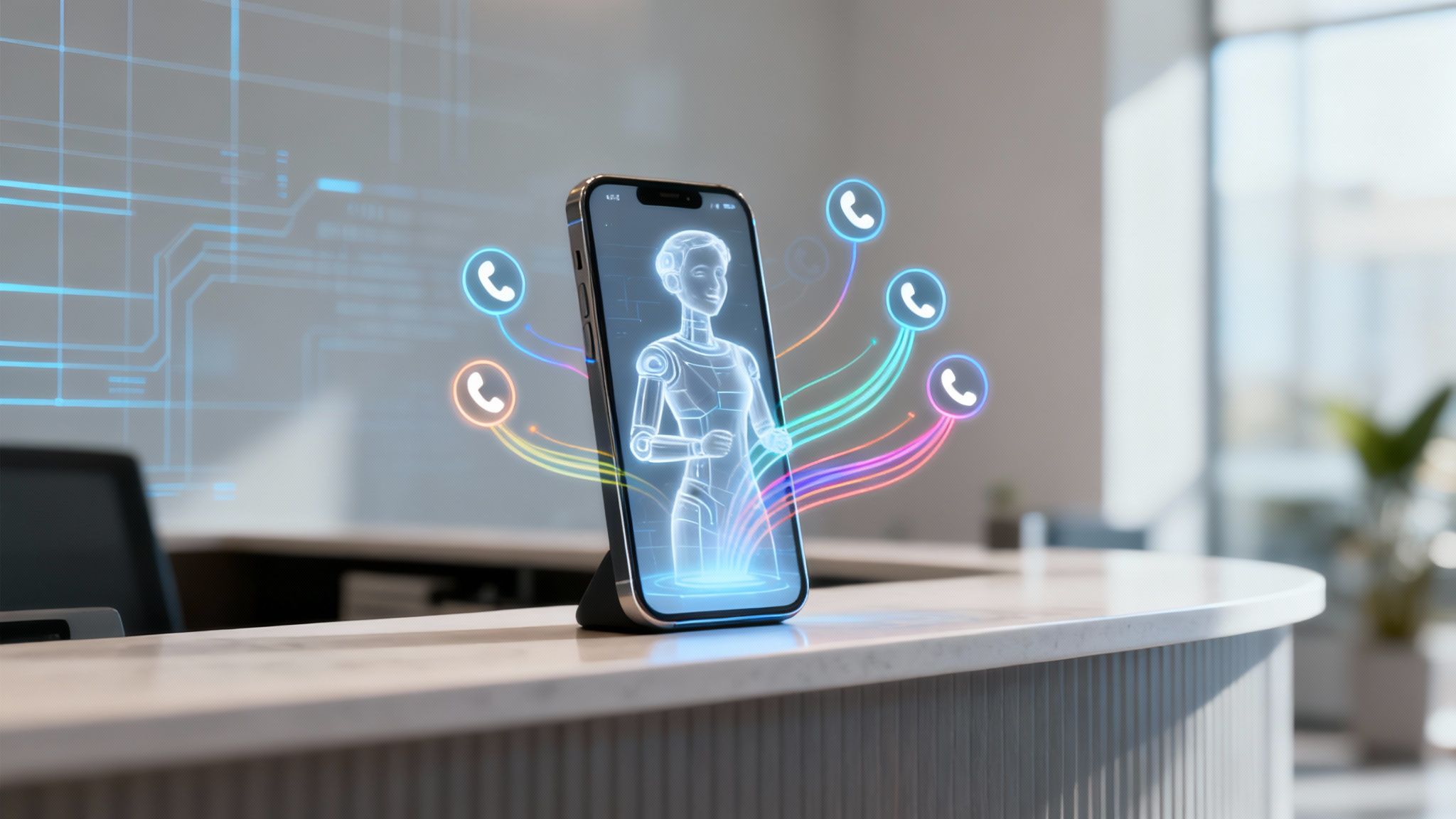 smart ai phone receptionist for seamless call handling