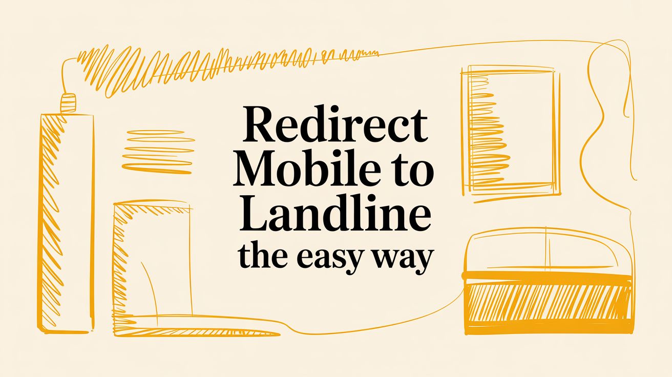 Redirect Mobile to Landline The Easy Way